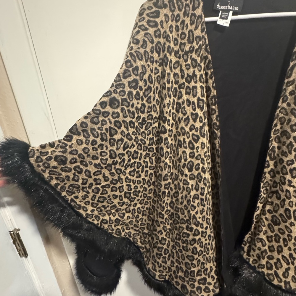 Dennis Basso Leopard Print Jacket - image 3